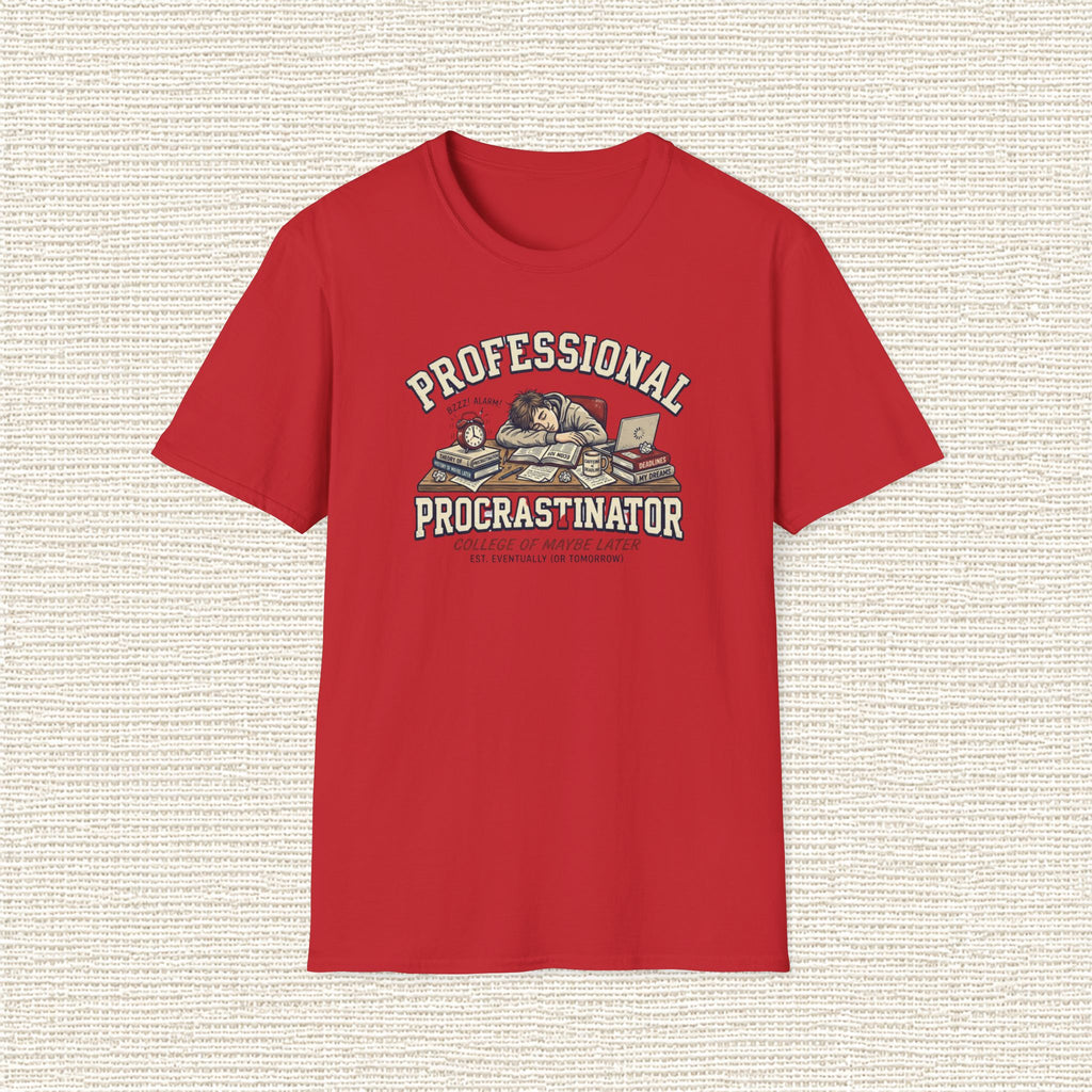 PROFESSIONAL PROCRASTINATOR T‑Shirt