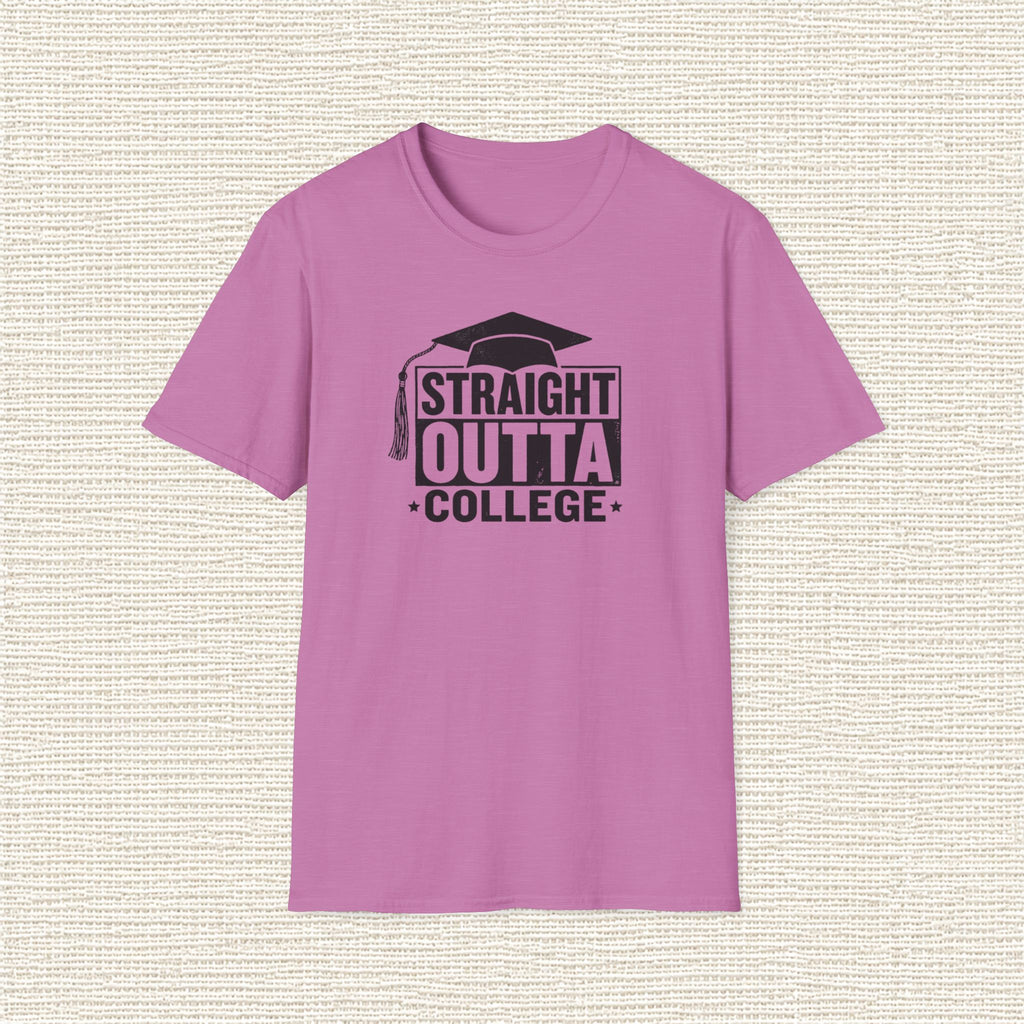 STRAIGHT OUTTA COLLEGE T‑Shirt