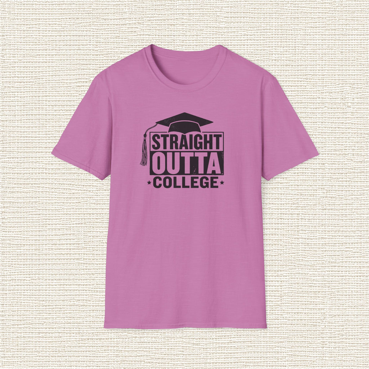 STRAIGHT OUTTA COLLEGE T‑Shirt