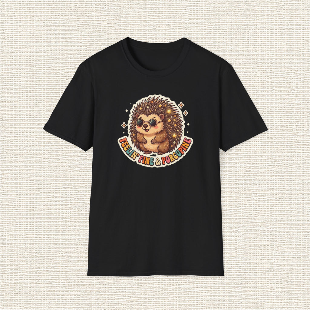 FEELIN FINE PORCUPINE T‑Shirt
