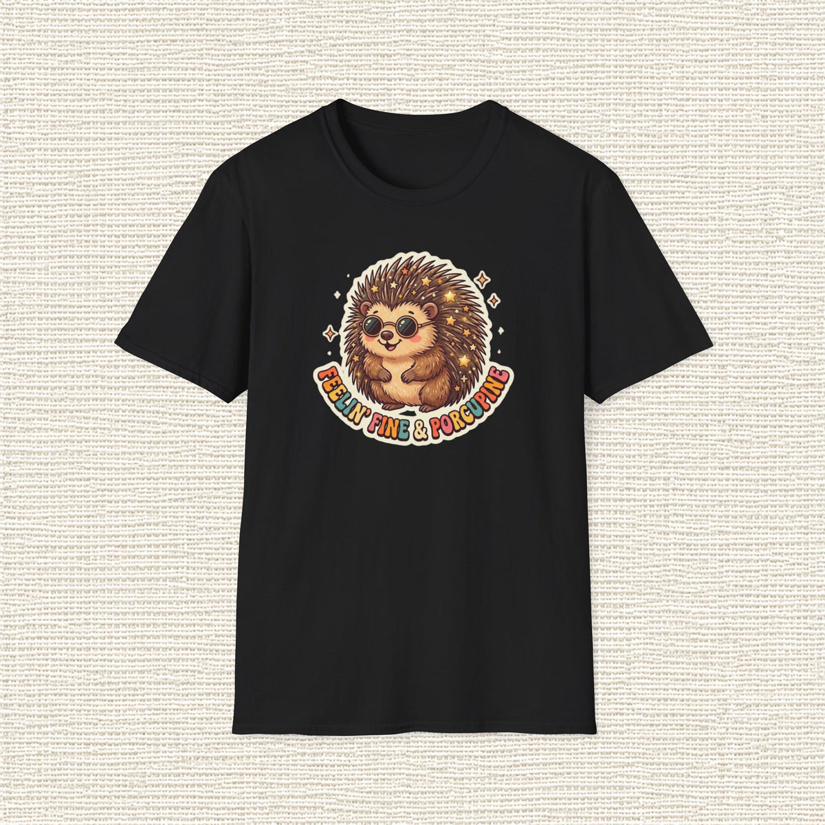 FEELIN FINE PORCUPINE T‑Shirt