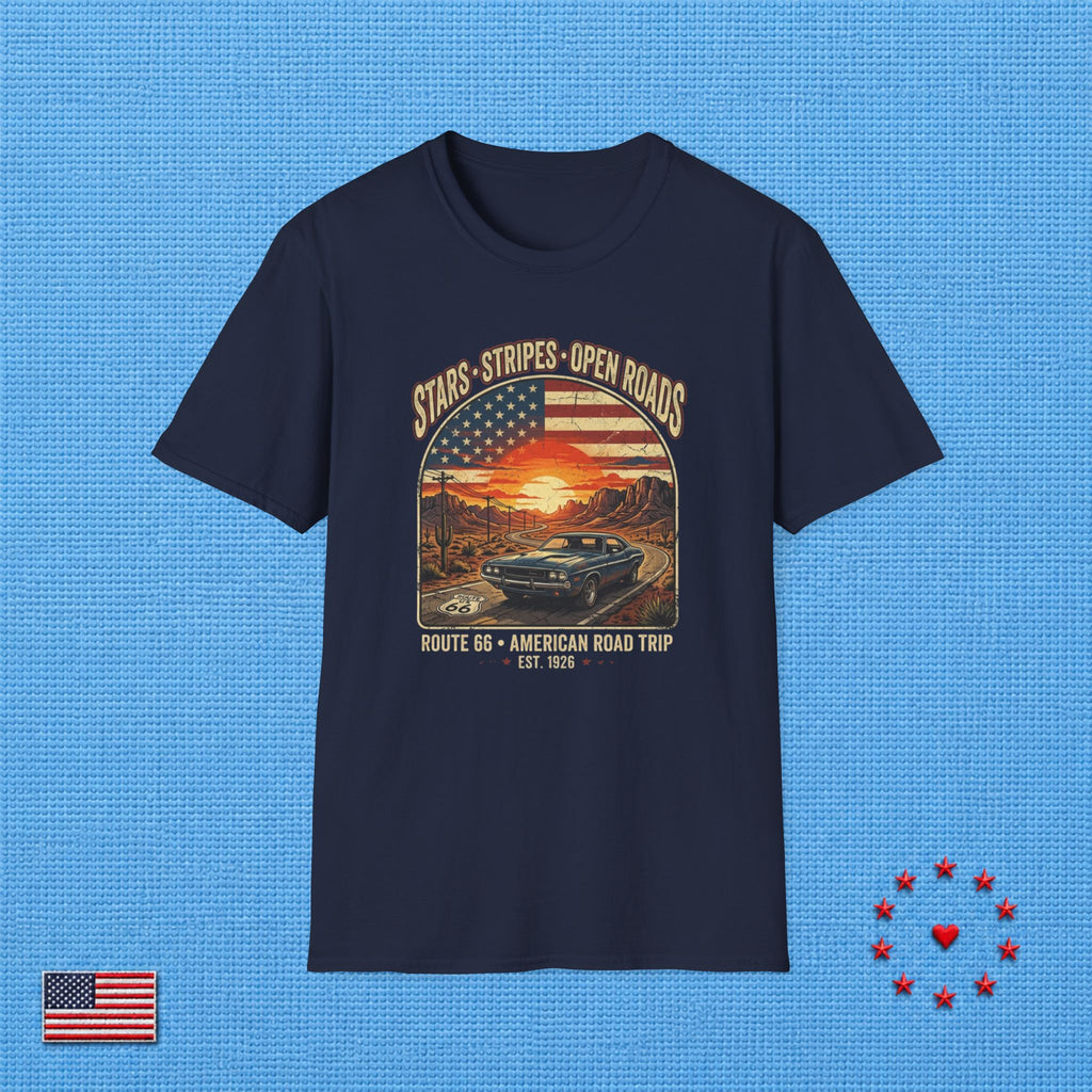 AMERICAN ROAD   T‑Shirt