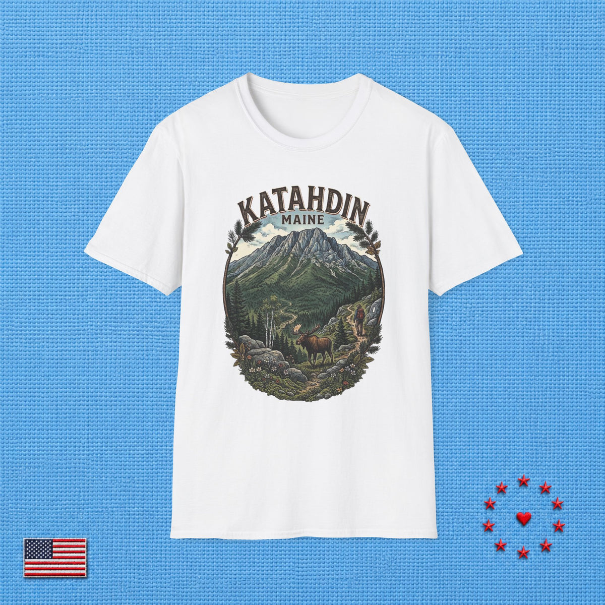 KATAHDIN MOUNTAIN MAINE T‑Shirt