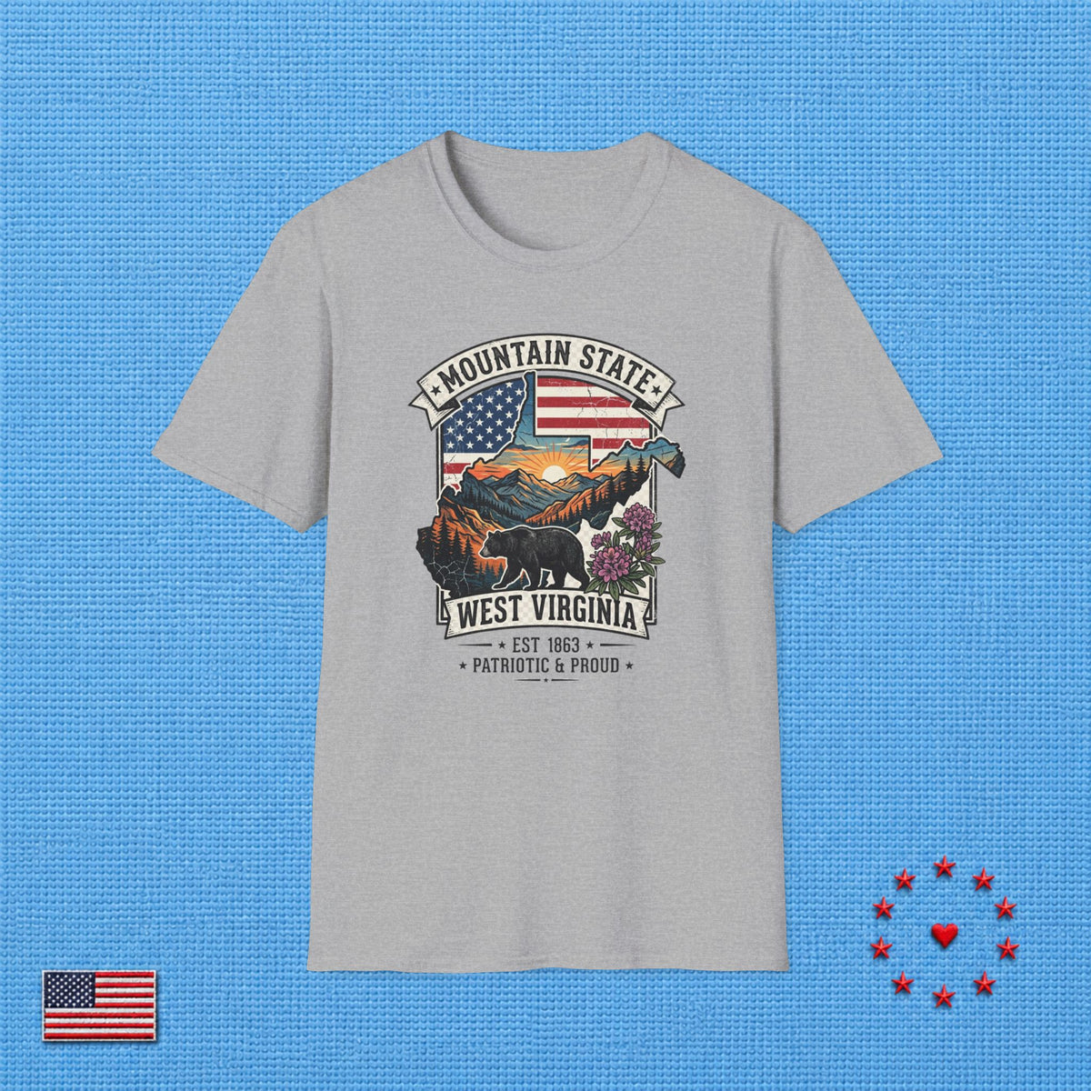 WEST VIRGINIA T‑Shirt