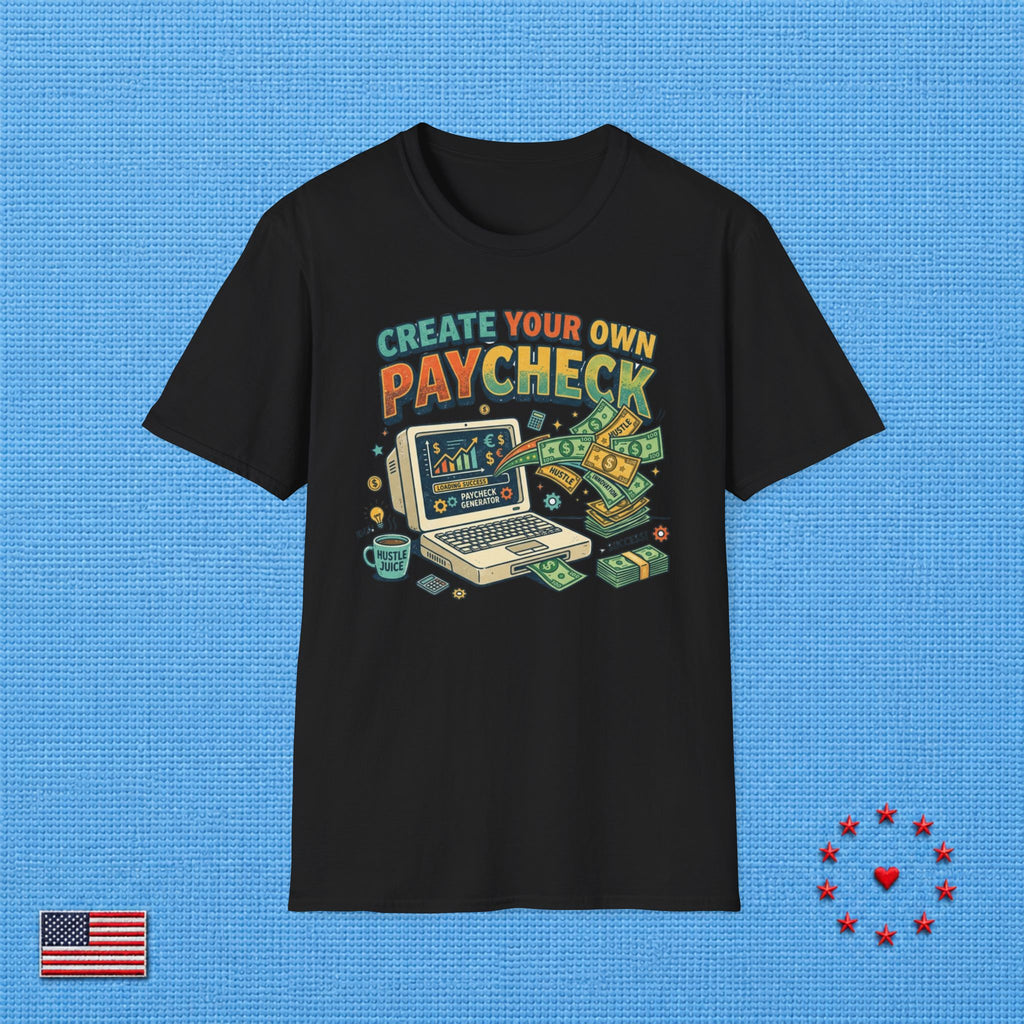 CREATE YOUR OWN PAYCHECK T‑Shirt