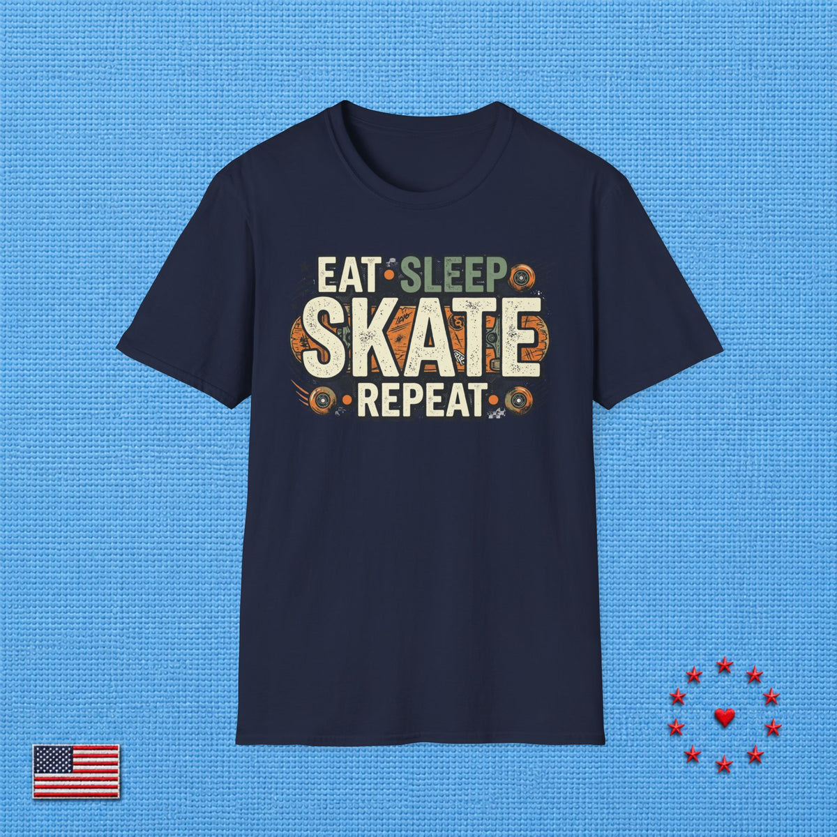 EAT & SKATE T‑Shirt
