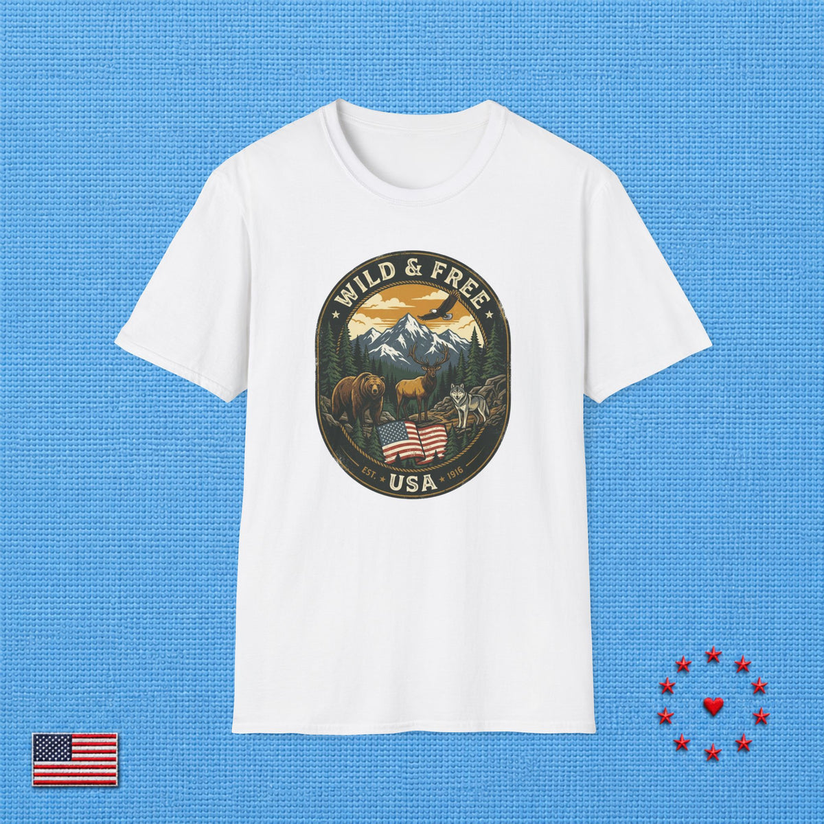 WILD & FREE T‑Shirt