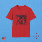 CREATE BUILD OWN REPEAT T‑Shirt