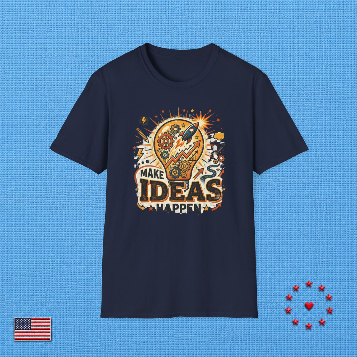 MAKE IDEAS HAPPEN ET T‑Shirt