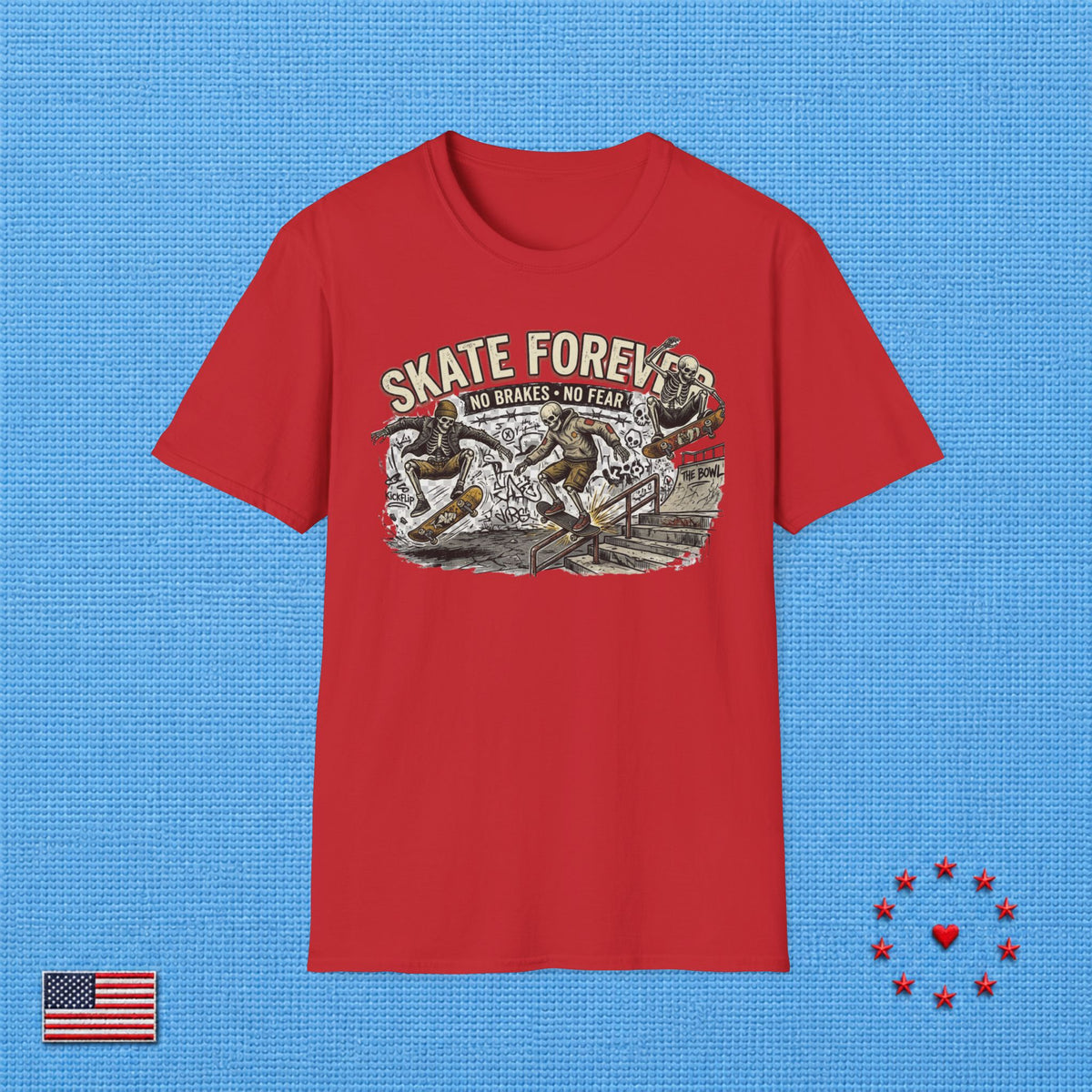 SKATE FOREVER T‑Shirt