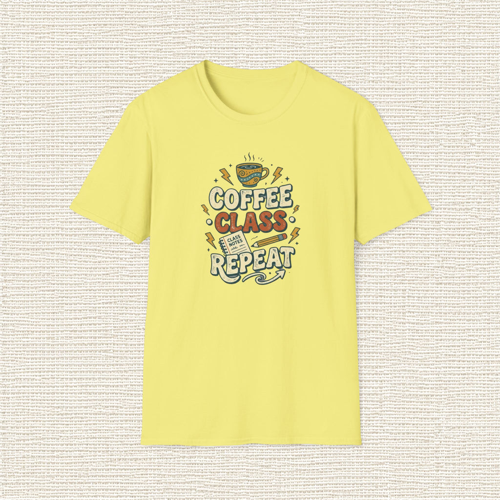 COFFEE CLASS REPEAT T‑Shirt