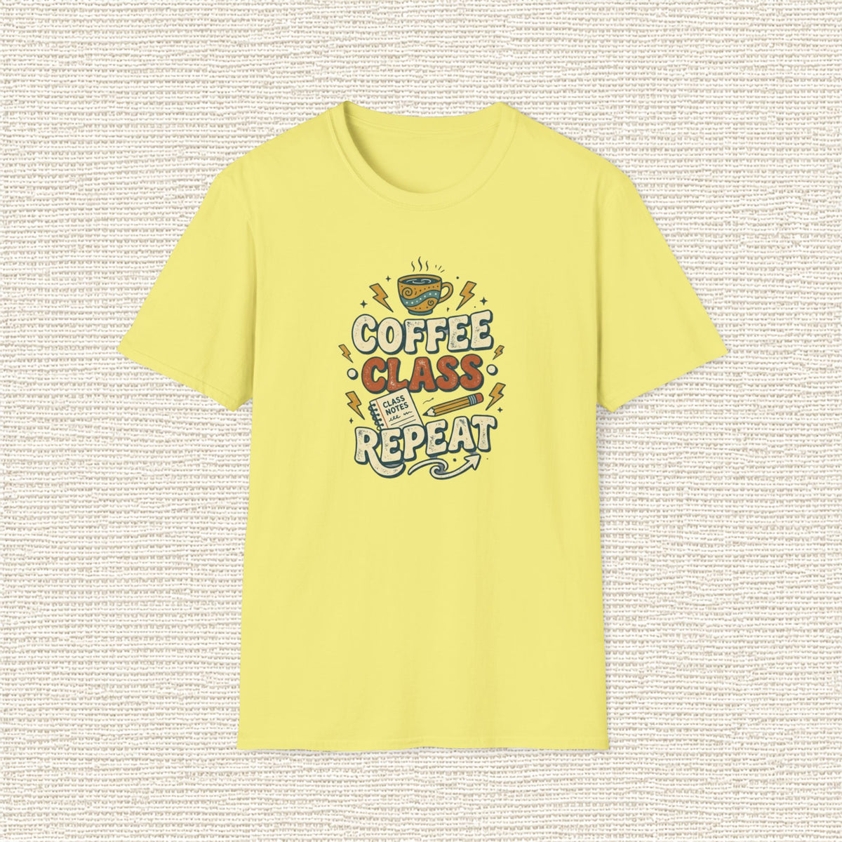 COFFEE CLASS REPEAT T‑Shirt