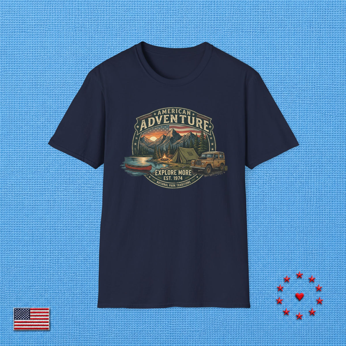 AMERICAN ADVENTURE  T‑Shirt