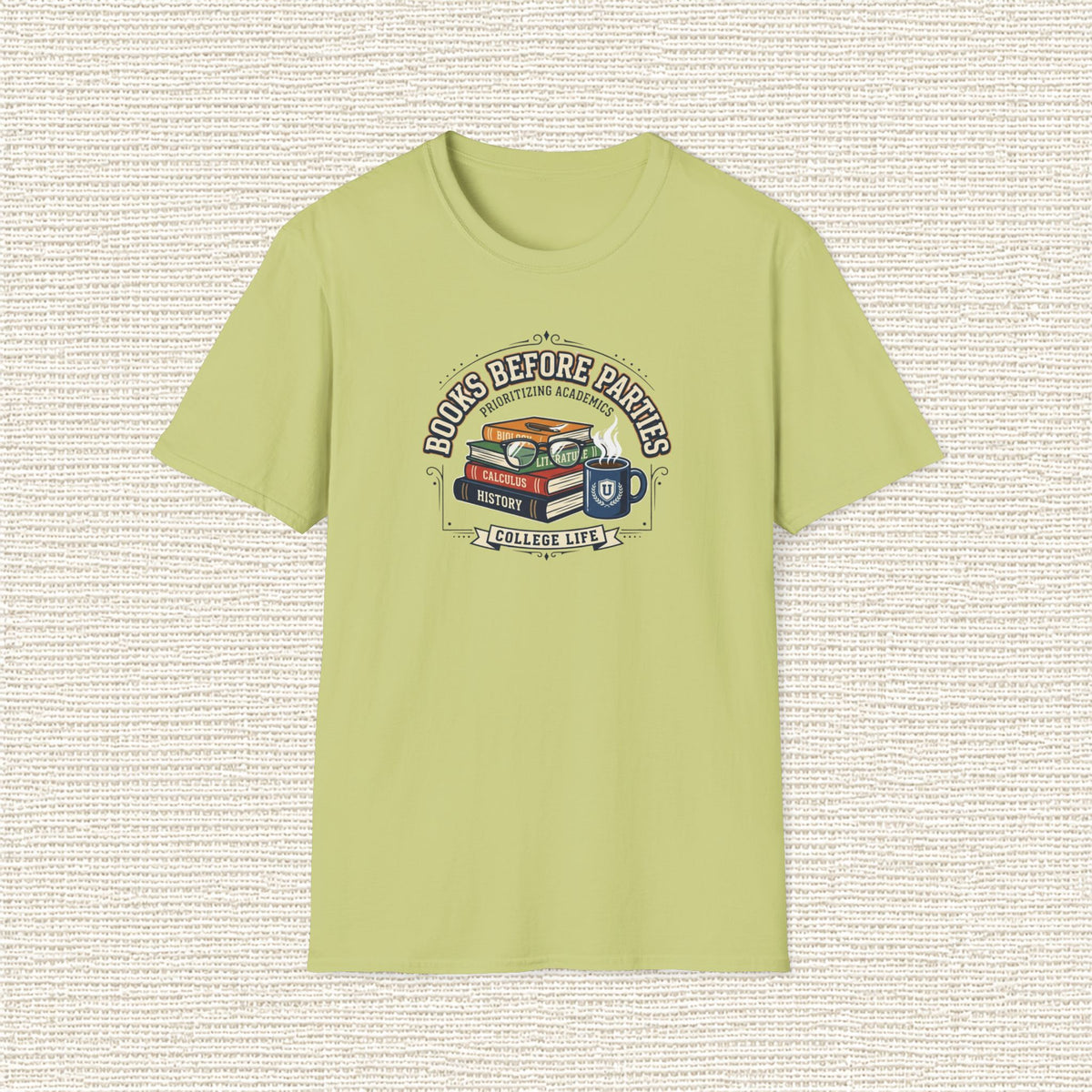 BOOKS BEFORE PARTIES T‑Shirt