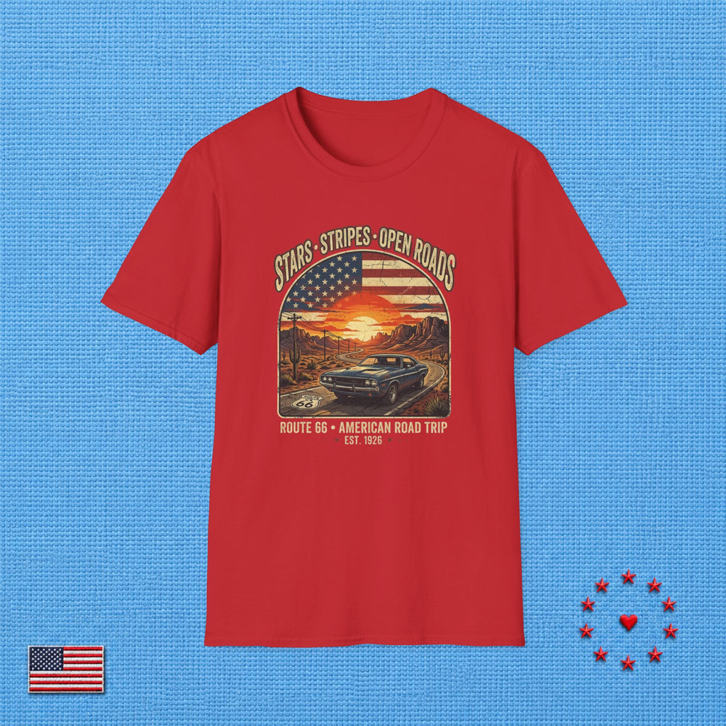AMERICAN ROAD   T‑Shirt