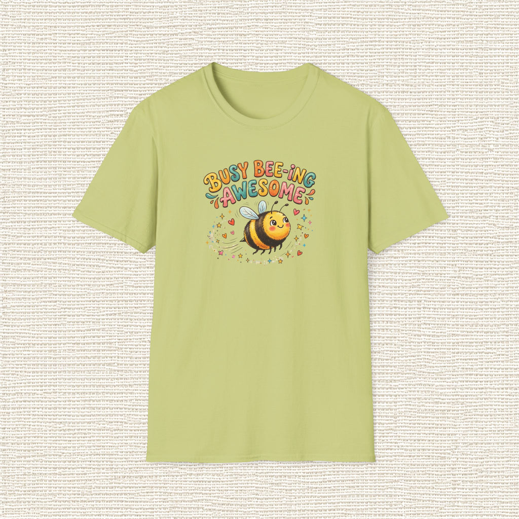 BUSY BEEING AWESOME T‑Shirt