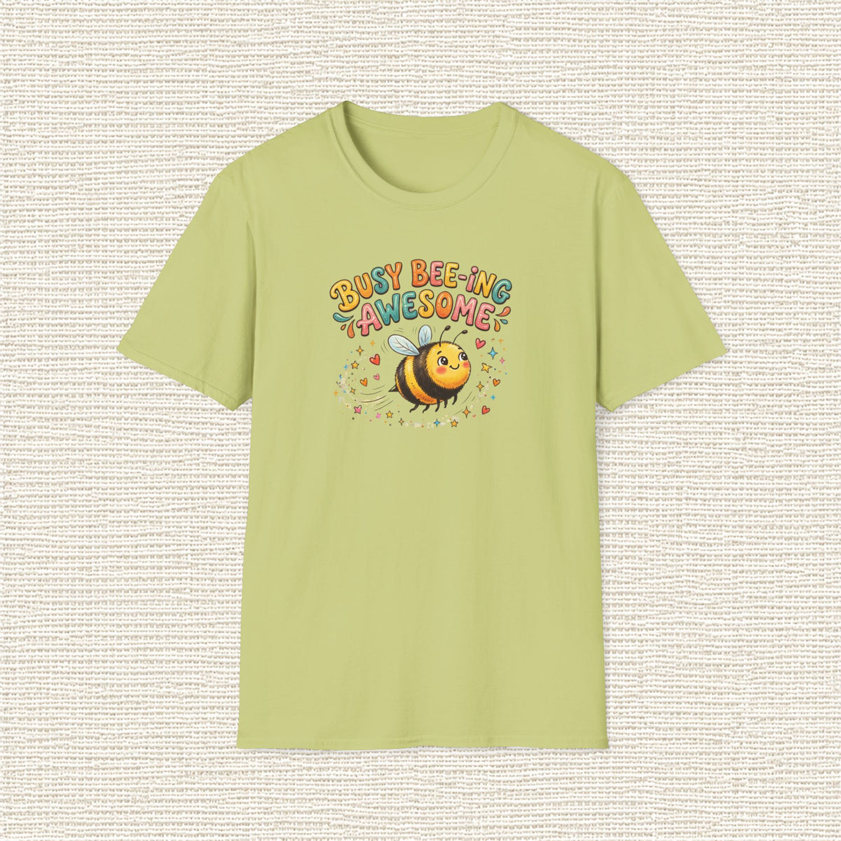 BUSY BEEING AWESOME T‑Shirt