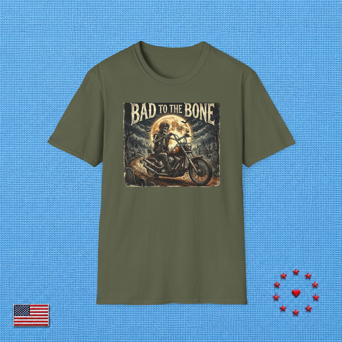 BAD TO THE BONE T‑Shirt