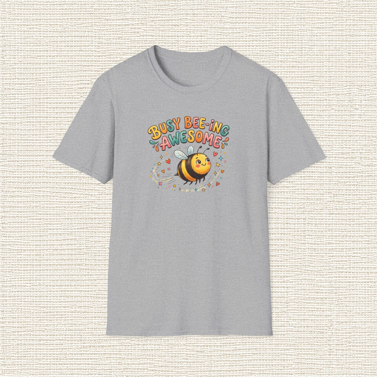 BUSY BEEING AWESOME T‑Shirt