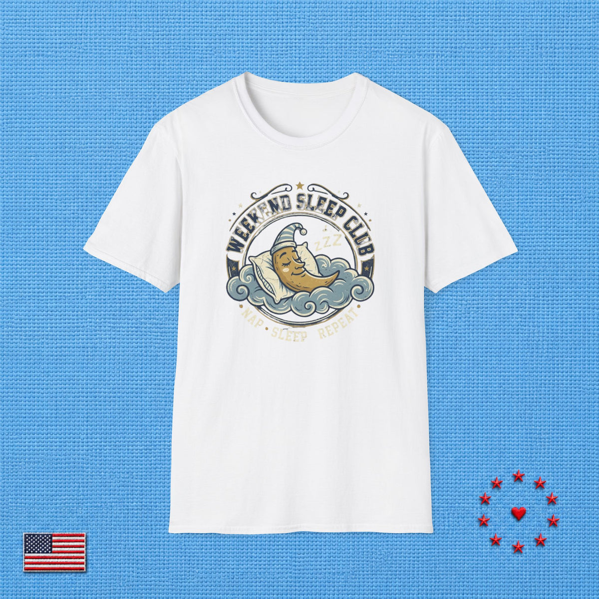 WEEKEND SLEEP CLUB T‑Shirt