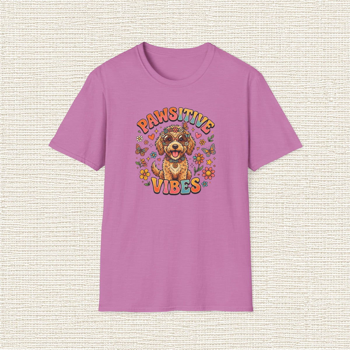 PAWSITIVE VIBES T‑Shirt
