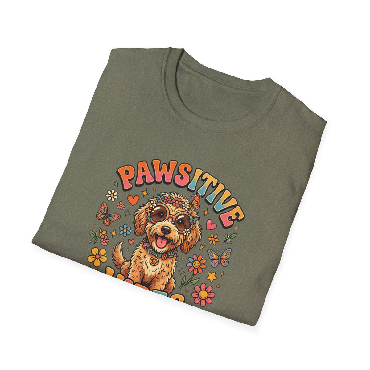 PAWSITIVE VIBES T‑Shirt