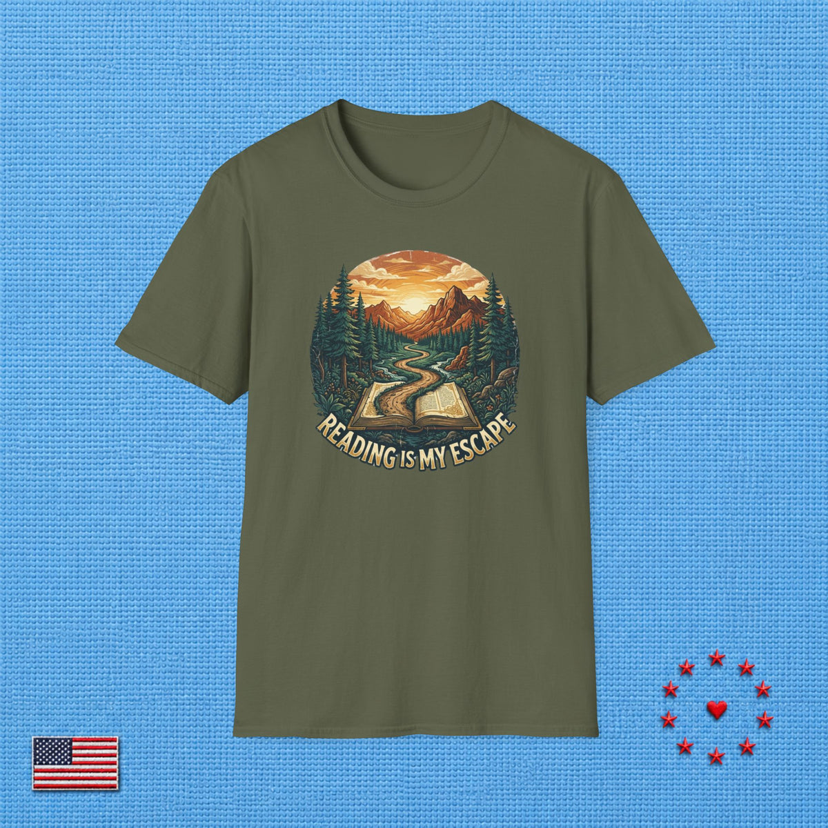 READING IS MY ESCAPE T‑Shirt