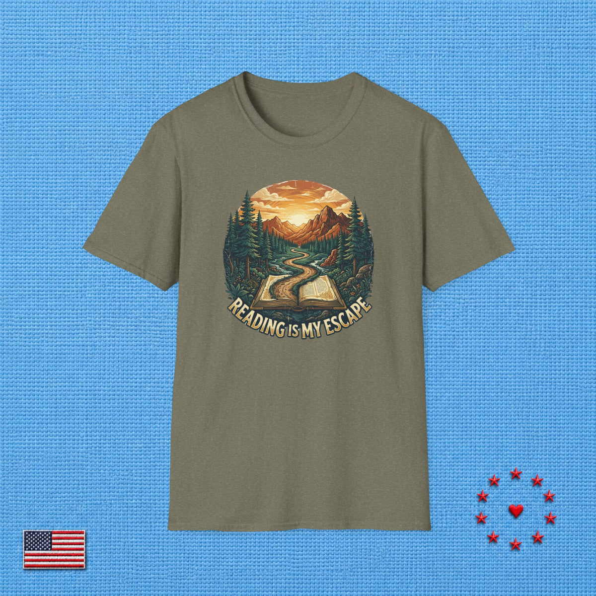 READING IS MY ESCAPE T‑Shirt