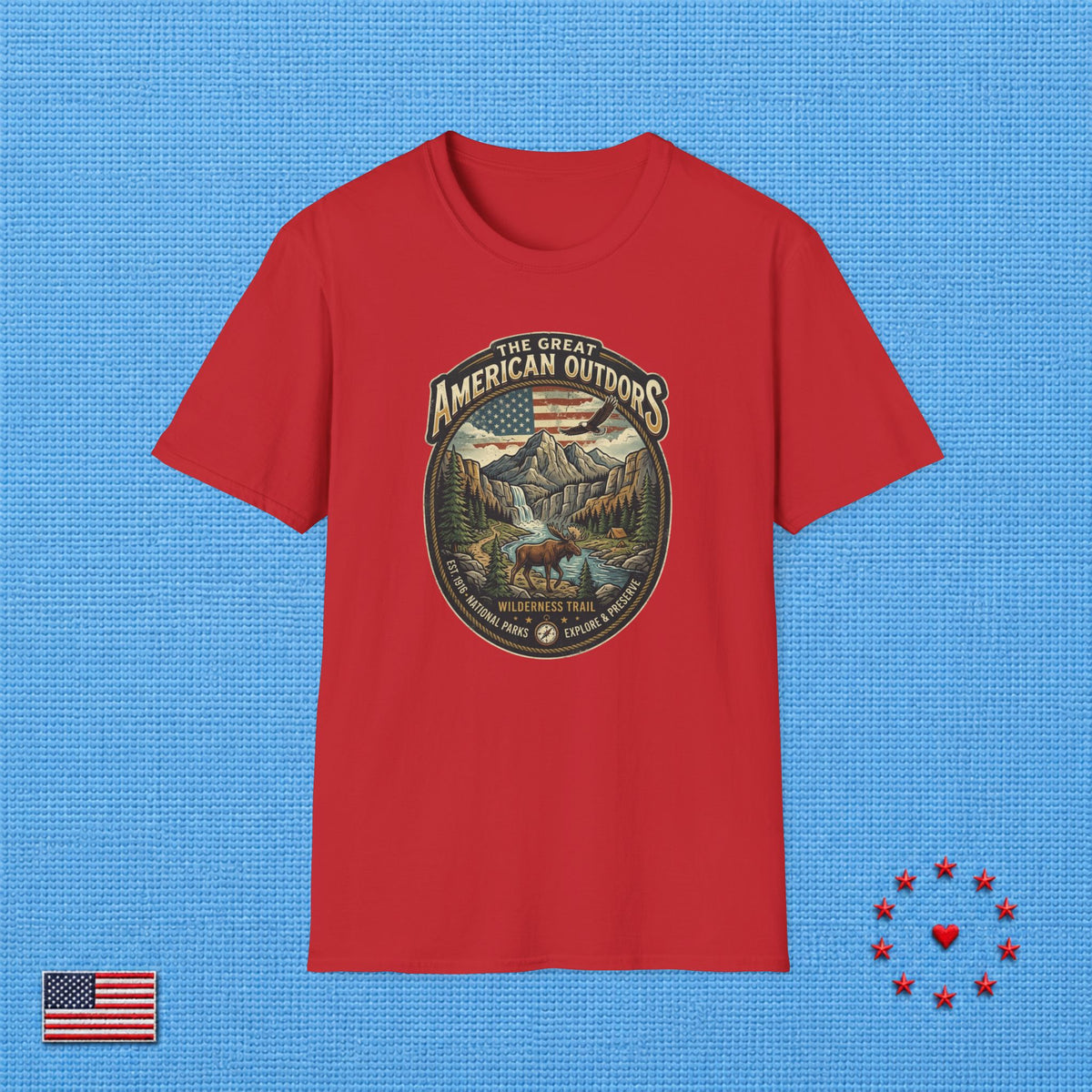 AMERICAN OUTDORS T‑Shirt