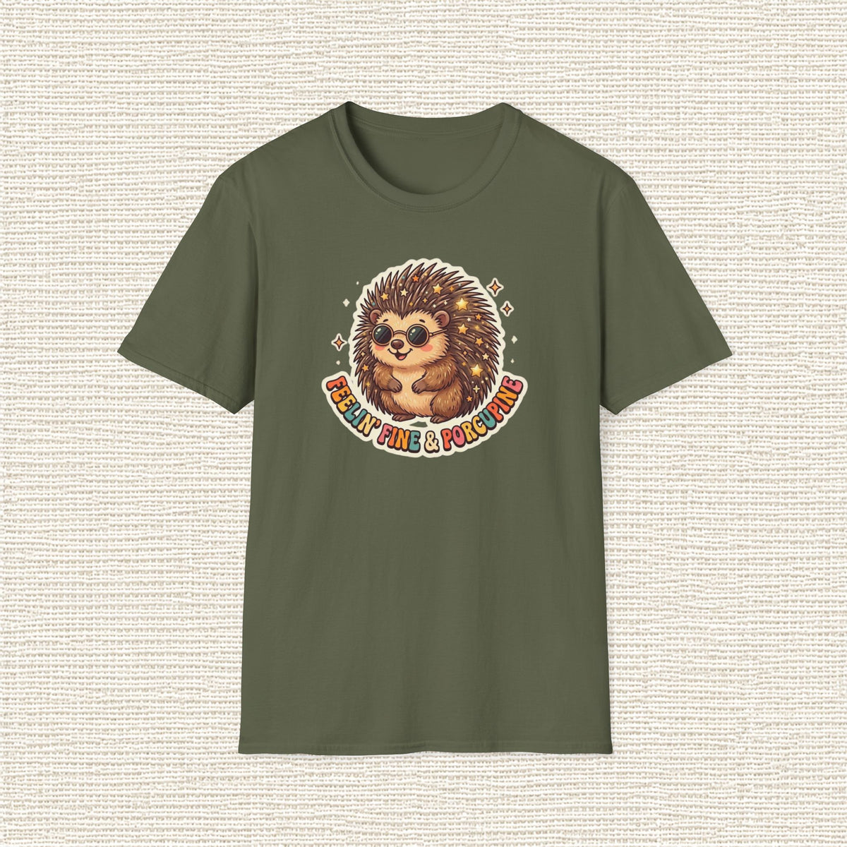 FEELIN FINE PORCUPINE T‑Shirt