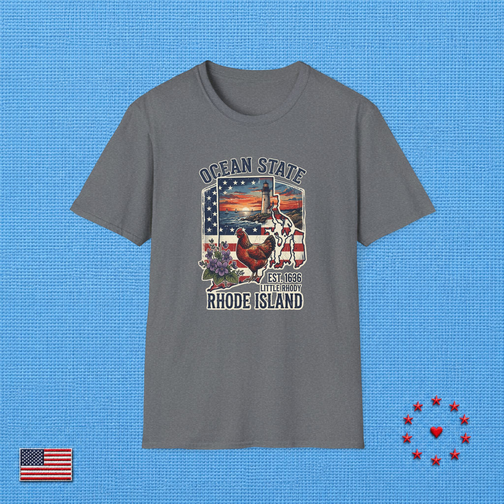 RHODE ISLAND T‑Shirt