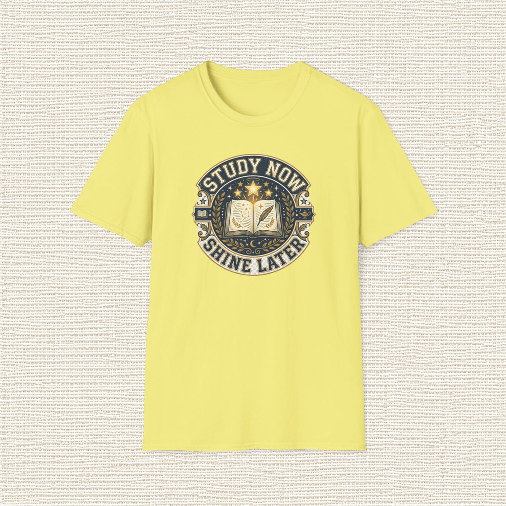 STUDY NOW SHINE LATER T‑Shirt