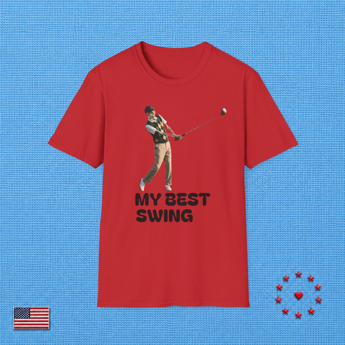 MY BEST SWING  T‑Shirt