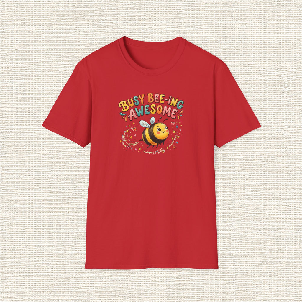 BUSY BEEING AWESOME T‑Shirt