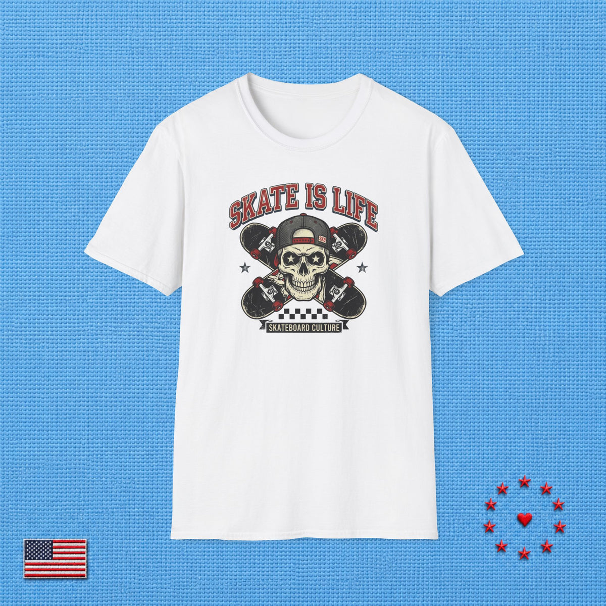 SKATE IS LIFE T‑Shirt