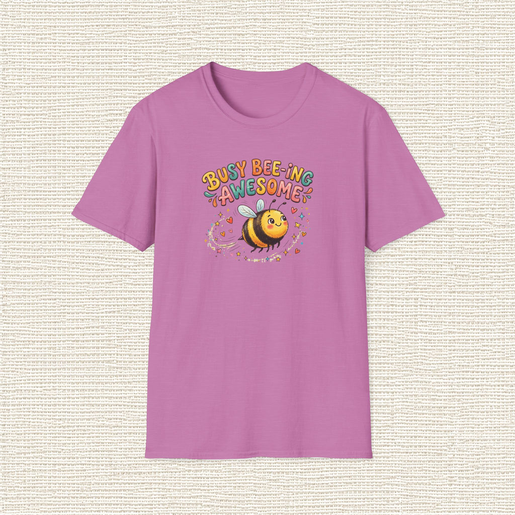 BUSY BEEING AWESOME T‑Shirt
