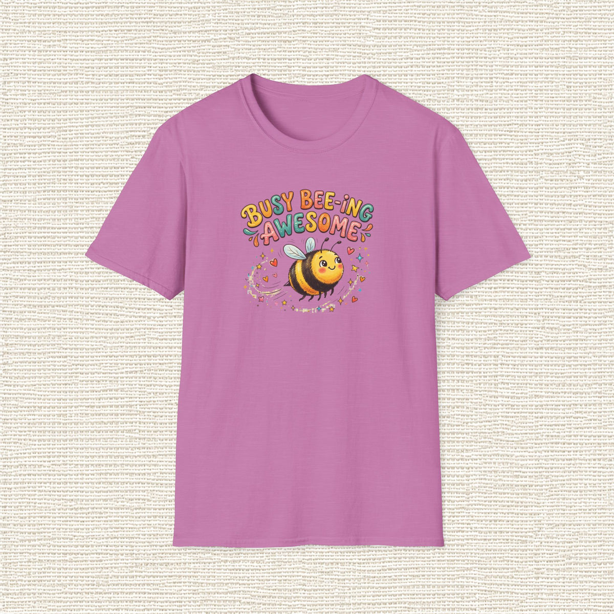 BUSY BEEING AWESOME T‑Shirt