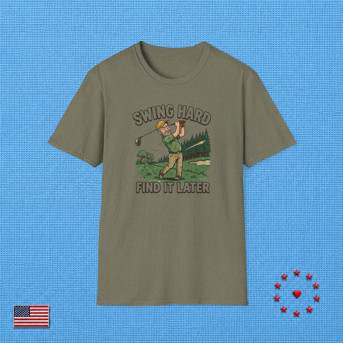SWING HARD T‑Shirt