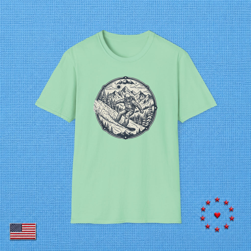 CARL SNOWBOARDING T‑Shirt