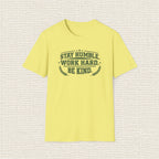STAY HUMBLE WORK HARD T‑Shirt