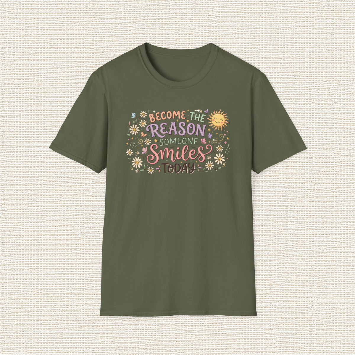 BECOME THE REASON SOMEONE SMILES T‑Shirt