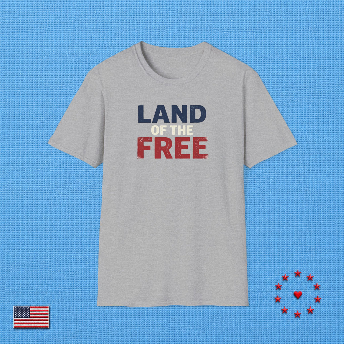 LAND OF THE FREE A T‑Shirt