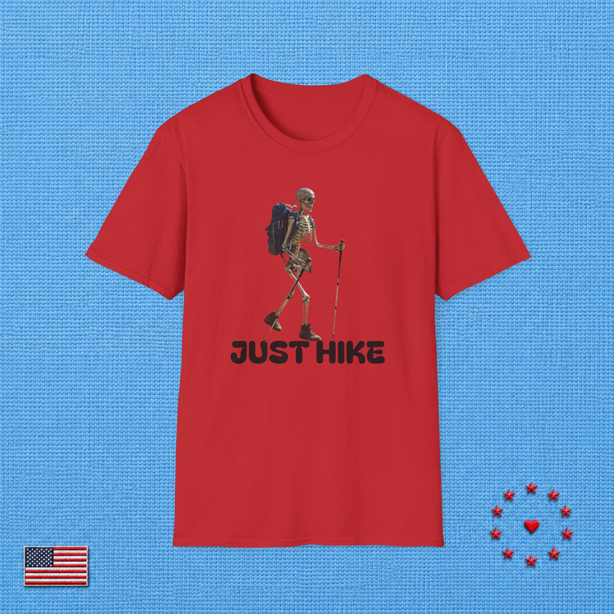 JUST HIKE  T‑Shirt