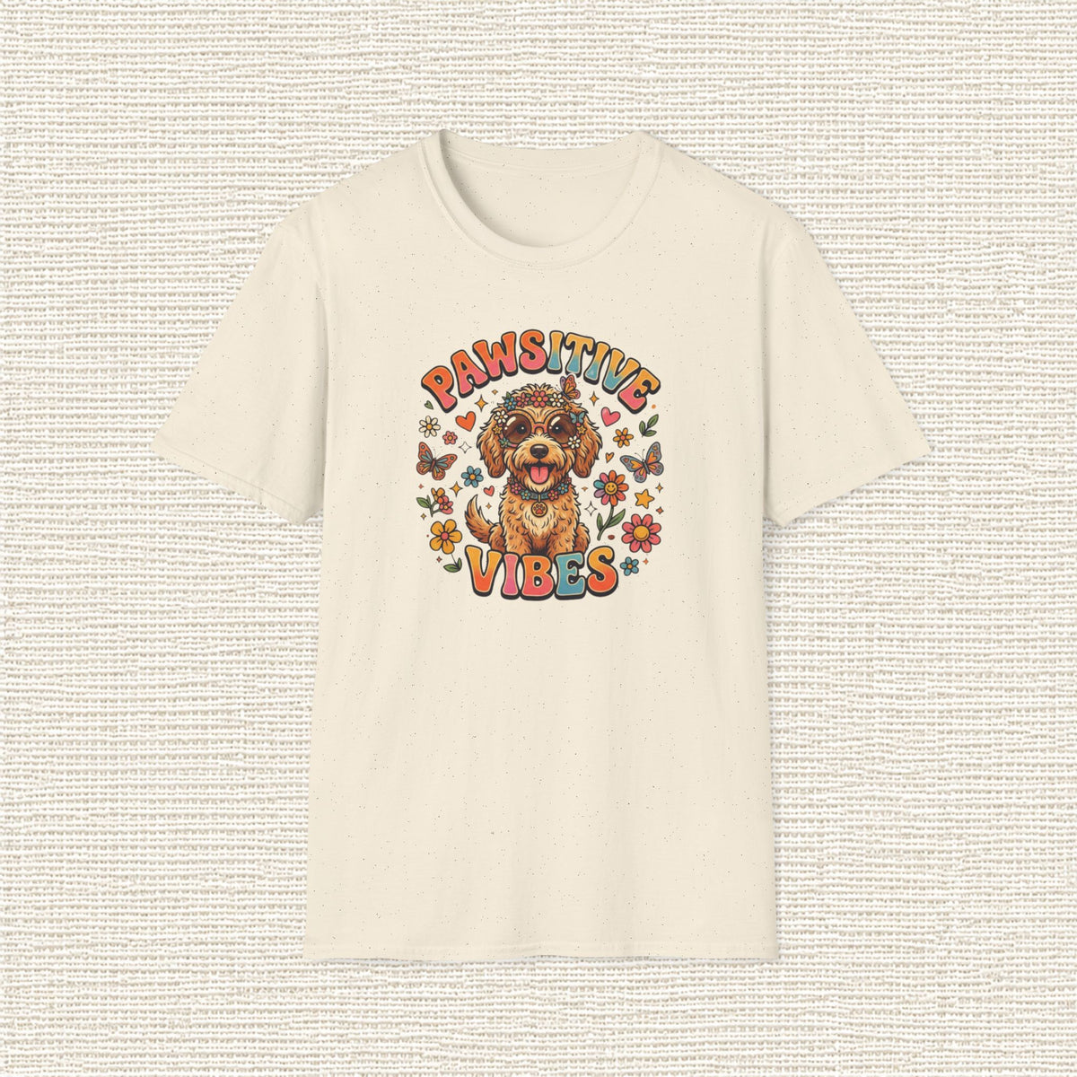 PAWSITIVE VIBES T‑Shirt