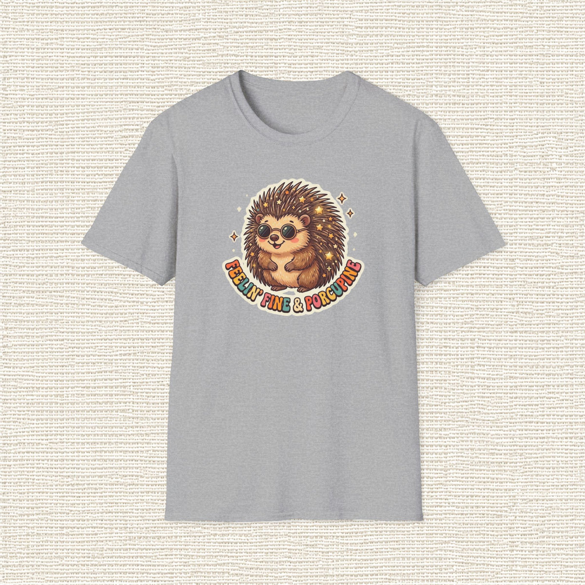 FEELIN FINE PORCUPINE T‑Shirt