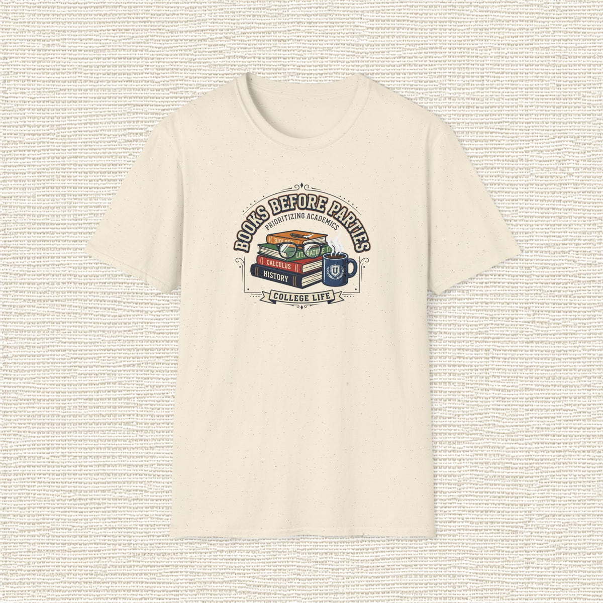 BOOKS BEFORE PARTIES T‑Shirt