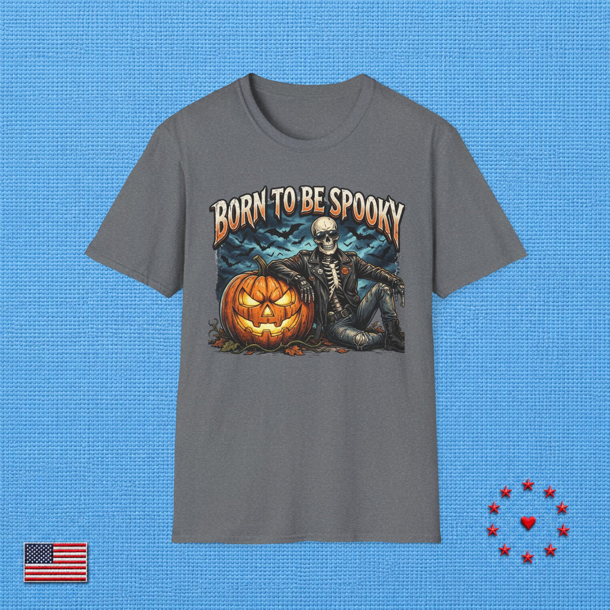 BORN TO BE SPOOKY T‑Shirt