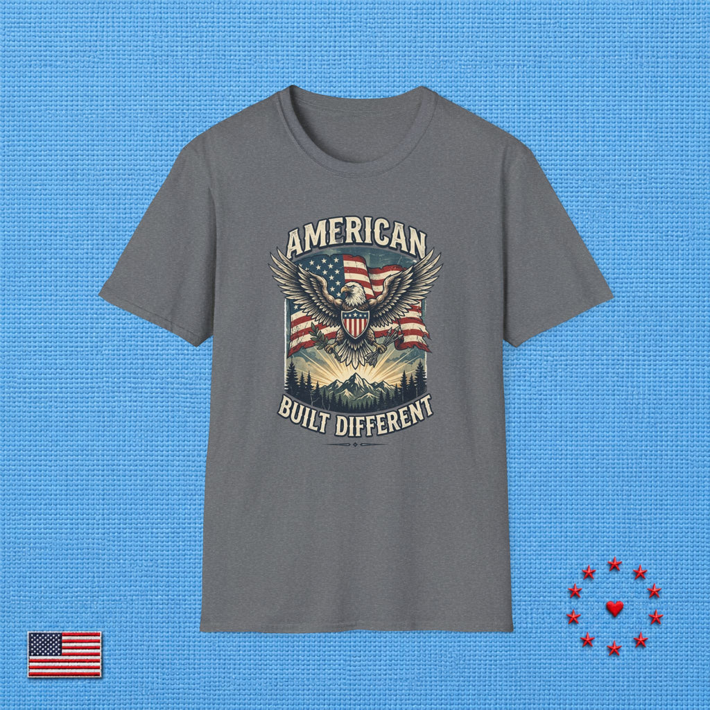AMERICAN BUILT DIFFERENT T‑Shirt