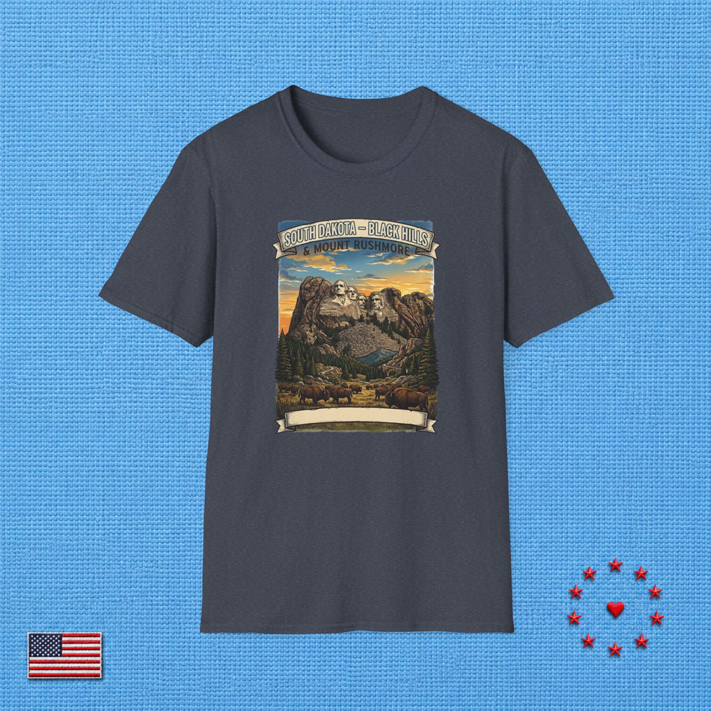 BLACK HILLS & MOUNT RUSHMORE SOUTH DAKOTA T‑Shirt