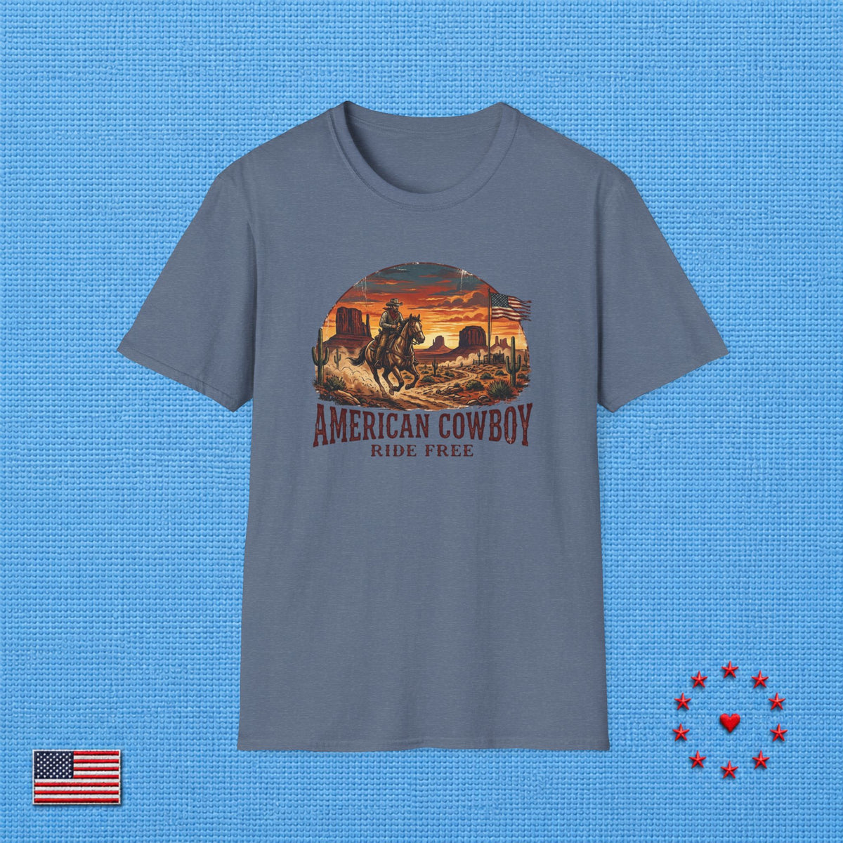 AMERICAN COWBOY T‑Shirt